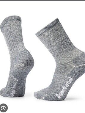 Men's Crew Socks - Gray Comfort Socks